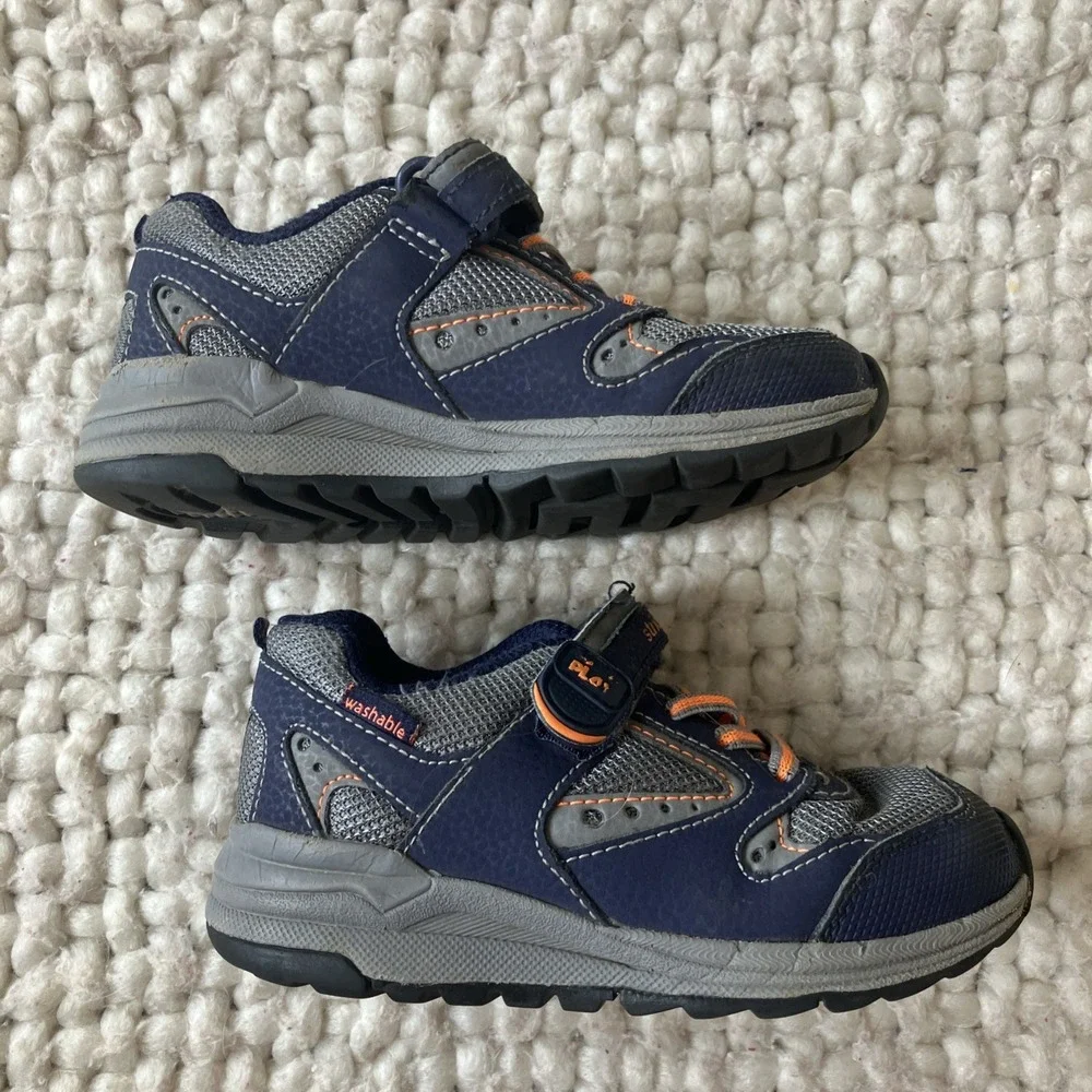 Stride Rite Made 2 Play Xander Sneaker Toddler Blue Size 10.5